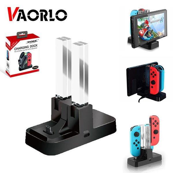 game controllers & joysticks vaorlo led charging dock station charger cradle for switch 4 joy-con pro handle ns
game controllers & joysticks vaorlo led charging dock station charger cradle for switch 4 joy-con pro handle ns