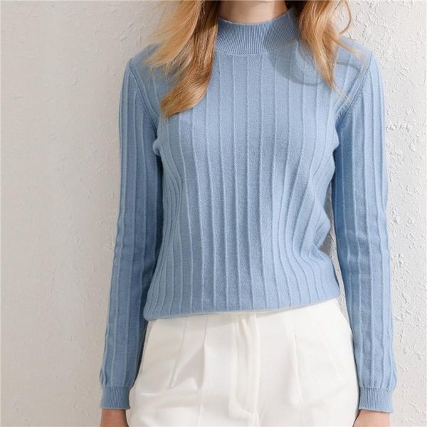 women's sweaters lhzsyy 2021 cashmere sweater high neck vertical stripes 100% wool base shirt short autumn winter knit all-match top, White;black
women's sweaters lhzsyy 2021 cashmere sweater high neck vertical stripes 100% wool base shirt short autumn winter knit all-match top, White;black
