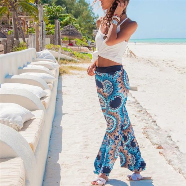 women's pants & capris 2021 floral casual wide leg long harem high waist trouser loose elastic pantalones mujer beach, Black;white
women's pants & capris 2021 floral casual wide leg long harem high waist trouser loose elastic pantalones mujer beach, Black;white