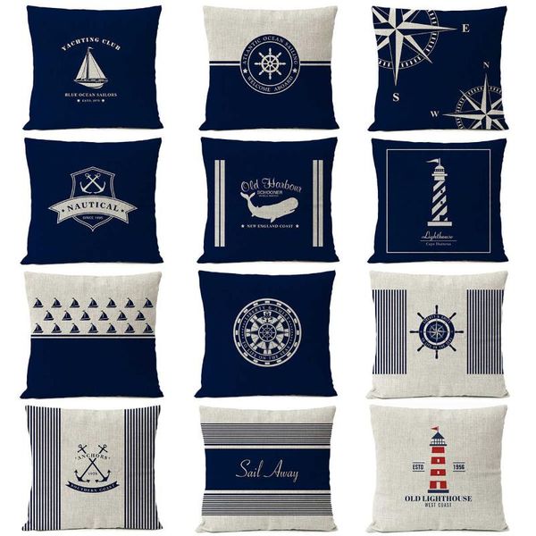 cushion/decorative pillow navigatie blauw kompas anker kussensloop nautische shell vis home decoratieve mediterrane kussen
cushion/decorative pillow navigatie blauw kompas anker kussensloop nautische shell vis home decoratieve mediterrane kussen