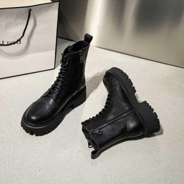 boots soft leather fashion women's shoes in autumn 2021, Black
boots soft leather fashion women's shoes in autumn 2021, Black