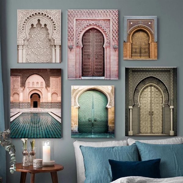 paintings moroccan door nordic posters and prints mosque wall art canvas painting modular pictures for living room home decoration
paintings moroccan door nordic posters and prints mosque wall art canvas painting modular pictures for living room home decoration