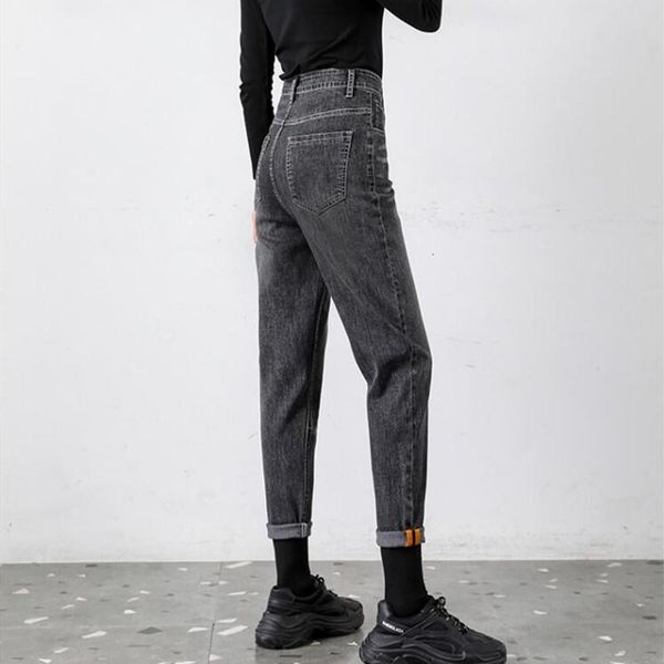 women's jeans woman high waist denim streetwear vintage quality fashion harajuku straight pants plus size revg, Blue
women's jeans woman high waist denim streetwear vintage quality fashion harajuku straight pants plus size revg, Blue