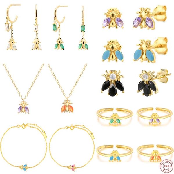 dangle & chandelier canner s925 sterling silver earring korean colorful zircon bee drop earrings tiny piercing animal pendant women charming
dangle & chandelier canner s925 sterling silver earring korean colorful zircon bee drop earrings tiny piercing animal pendant women charming
