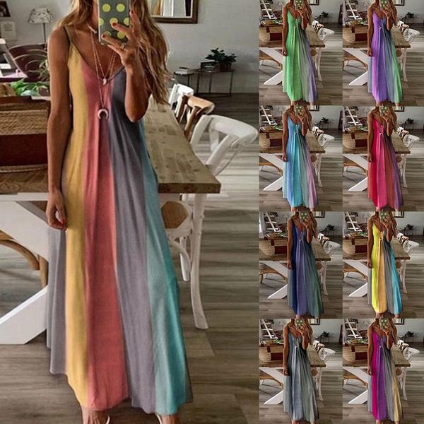 casual dresses robe femme stretch summer dress women beach spaghetti loose boho gradient print long plus size 5xl, Black;gray
casual dresses robe femme stretch summer dress women beach spaghetti loose boho gradient print long plus size 5xl, Black;gray
