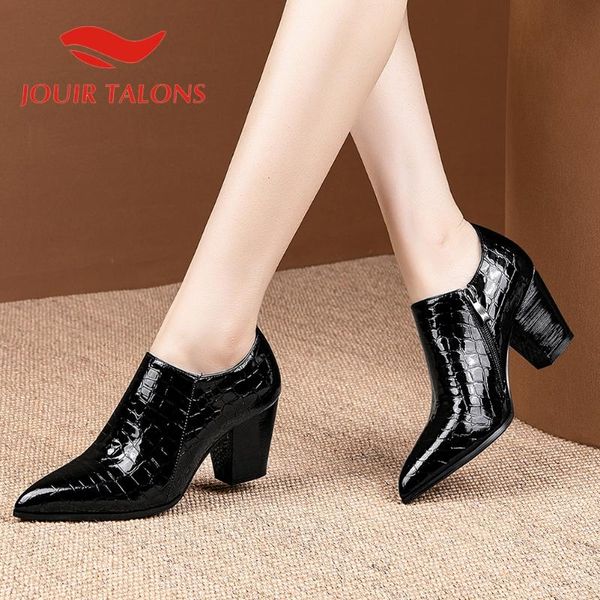 dress shoes jouir talons 2021 droship plus size 50 women boots square heels pointed toe zipper spring/autumn office lady, Black
dress shoes jouir talons 2021 droship plus size 50 women boots square heels pointed toe zipper spring/autumn office lady, Black