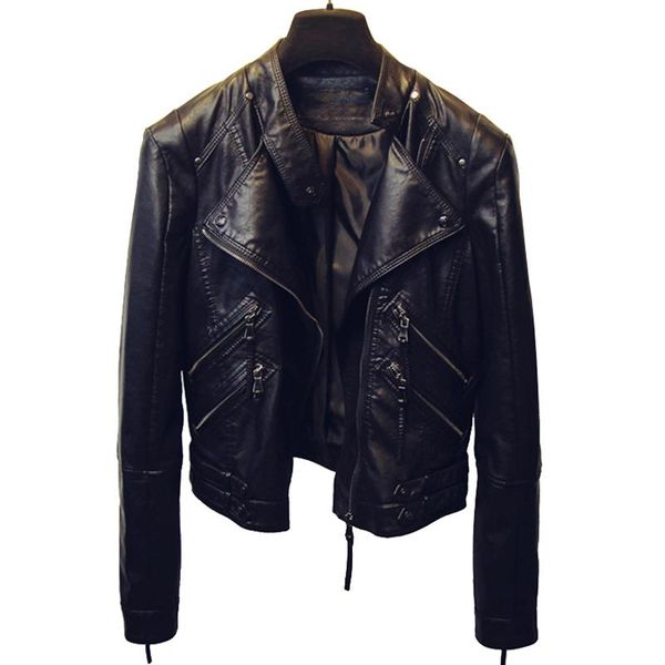 women's leather & faux spring automotive girls jackets womens black suede coats brand designer jacket for women overcoats b456 
women's leather & faux spring automotive girls jackets womens black suede coats brand designer jacket for women overcoats b456