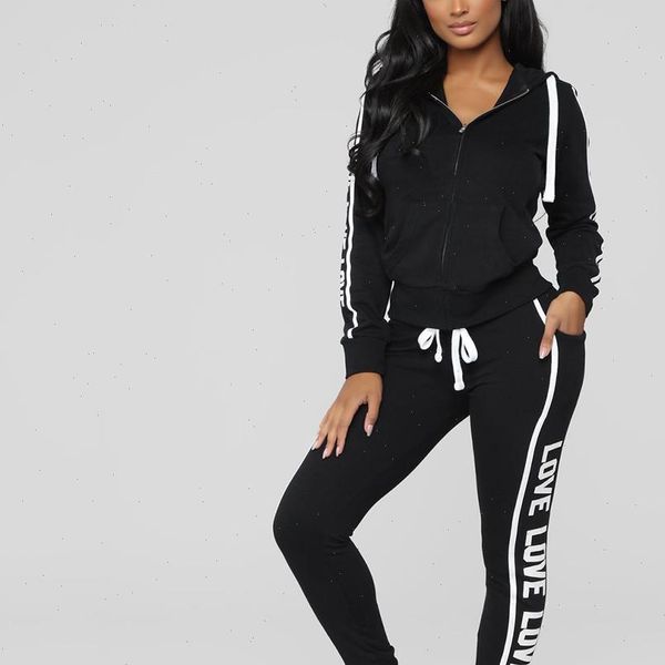 fashion autumn winter outfits casual womens tracksuits stripe zipper tracksuit long sleeve pullover sport hoodie pants set s5, Gray
fashion autumn winter outfits casual womens tracksuits stripe zipper tracksuit long sleeve pullover sport hoodie pants set s5, Gray