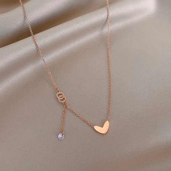 xianlan512 titanium steel love female zircon necklace pendant ins cold wind clavicle necklace temperament contracted web celebrity, Silver
xianlan512 titanium steel love female zircon necklace pendant ins cold wind clavicle necklace temperament contracted web celebrity, Silver