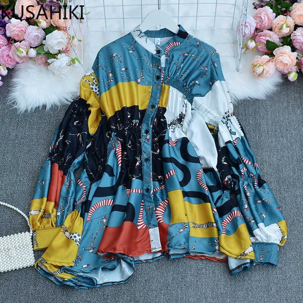 korean printing women dress spring puff sleeve stand neck vestidos femme causal vintage pleated dresses 6e952 210603, Black;gray
korean printing women dress spring puff sleeve stand neck vestidos femme causal vintage pleated dresses 6e952 210603, Black;gray