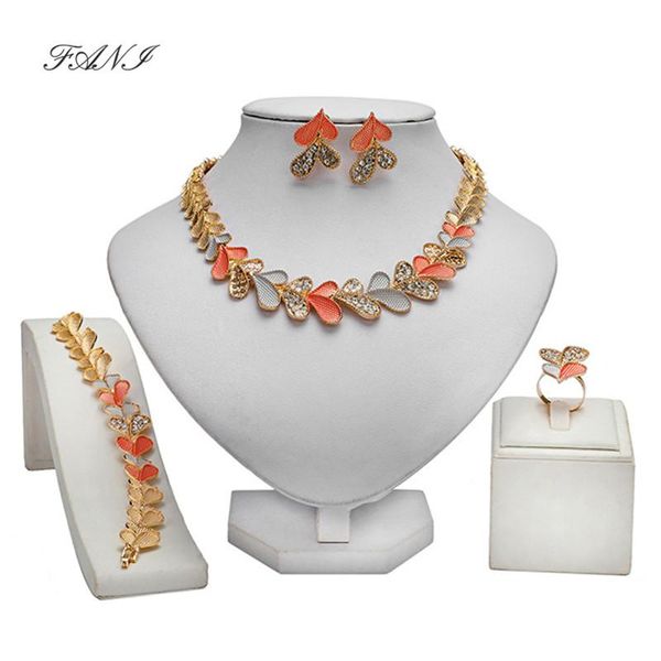 earrings & necklace fani 2021 fashio african beads bridal jewelry set nigerian woman wedding dubai gold colorful sets wholesale, Silver 
earrings & necklace fani 2021 fashio african beads bridal jewelry set nigerian woman wedding dubai gold colorful sets wholesale, Silver