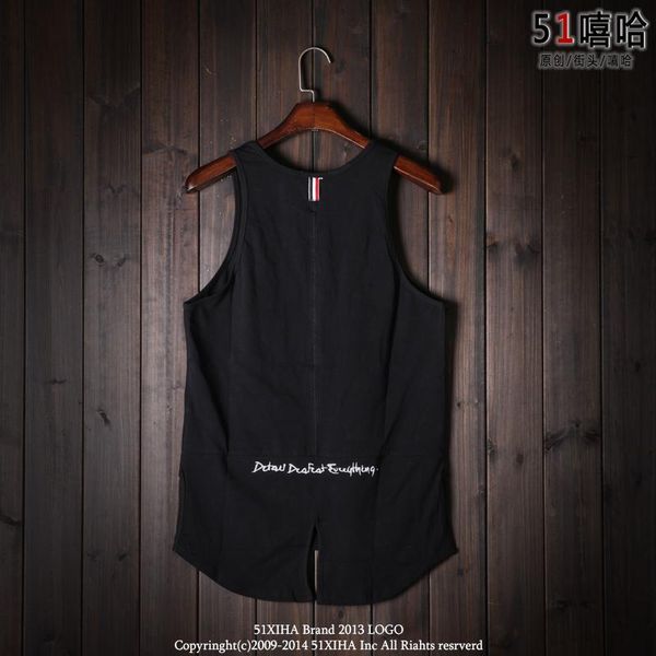 men's vests 2021 fashion for hip-hop ping sleeveless shirt behind placketing three-dimensional cut medium-long vest plus size, Black;white
men's vests 2021 fashion for hip-hop ping sleeveless shirt behind placketing three-dimensional cut medium-long vest plus size, Black;white