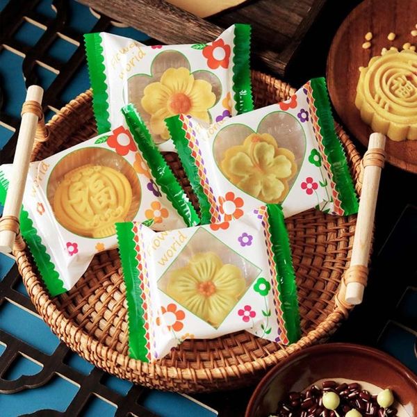 gift wrap 100 pcs autumn eve flower bird pattern moon cake bags plastic cookie candy bag mid-autumn festival mooncake packaging
gift wrap 100 pcs autumn eve flower bird pattern moon cake bags plastic cookie candy bag mid-autumn festival mooncake packaging