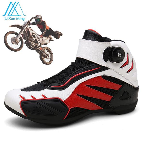 cycling footwear listed motorcycle boots professional men's racing outdoor camping off-road high-anti-skid riding, Black
cycling footwear listed motorcycle boots professional men's racing outdoor camping off-road high-anti-skid riding, Black