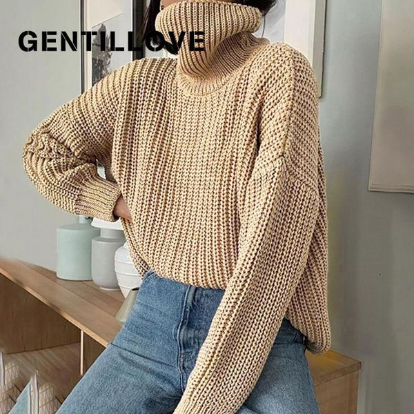 women's sweaters gentillove vintage solid turtleneck sweater batwing sleeve loose pullover casual oversized knitted thick warm jumpers, White;black
women's sweaters gentillove vintage solid turtleneck sweater batwing sleeve loose pullover casual oversized knitted thick warm jumpers, White;black