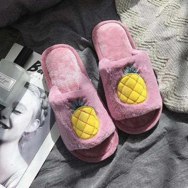 slippers cartoon fruit home comfortable 2021winter women warm plush pineapple ladies flat shoes, Black
slippers cartoon fruit home comfortable 2021winter women warm plush pineapple ladies flat shoes, Black