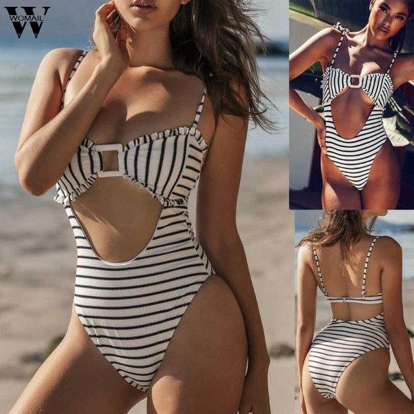 women's fashion 2021 ladies striped backless slim fit one piece swimsuit sleeveless push up beach set one-piece suits
women's fashion 2021 ladies striped backless slim fit one piece swimsuit sleeveless push up beach set one-piece suits