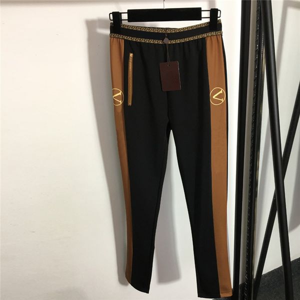 luxury letter printed women pants high elastic slim fit leggings zipper pocket trousers with tags, Black;white
luxury letter printed women pants high elastic slim fit leggings zipper pocket trousers with tags, Black;white