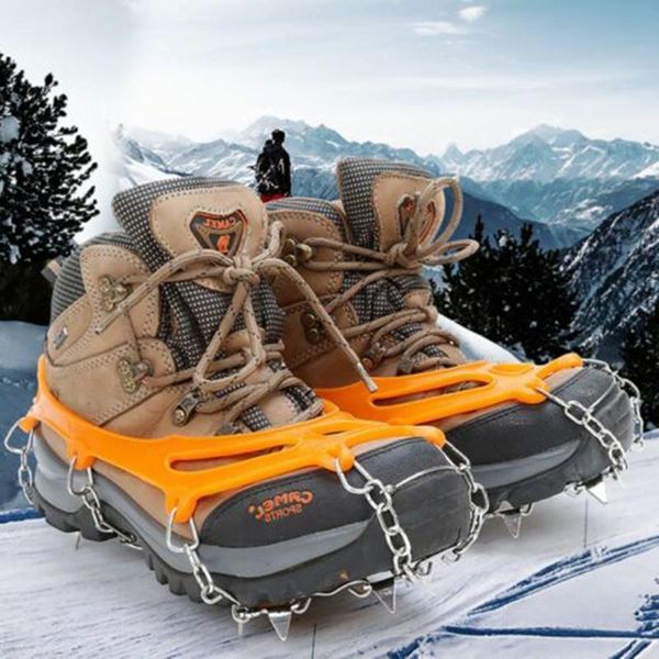 cords, slings and webbing 1pair 10teeth ice snow grips traction cleats grippers anti slip microspikes crampons climber mountain winter shoes
cords, slings and webbing 1pair 10teeth ice snow grips traction cleats grippers anti slip microspikes crampons climber mountain winter shoes