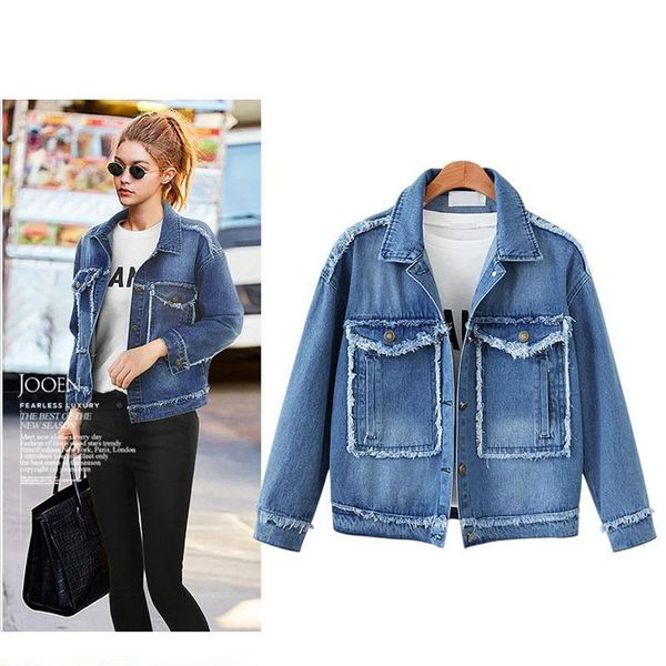 women's jackets women plus size 5xl basical jeans jacket coat blue full sleeves burst slim casual large denim, Black;brown
women's jackets women plus size 5xl basical jeans jacket coat blue full sleeves burst slim casual large denim, Black;brown