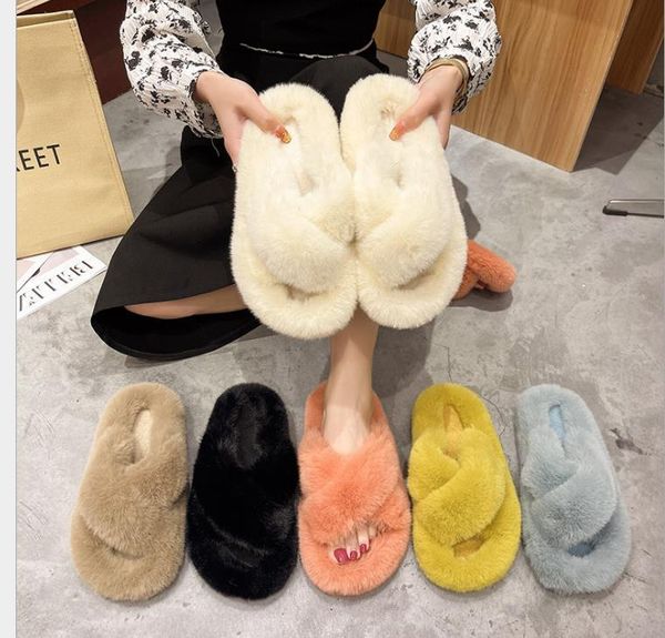 slippers indoor women fur fluffy soft furry slides thick flats heel non slip house shoes ladies luxury design footwear whosale, Black
slippers indoor women fur fluffy soft furry slides thick flats heel non slip house shoes ladies luxury design footwear whosale, Black