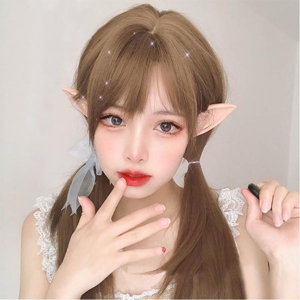 synthetic wigs cosplay lolita high temperature resistant fiber daily wig female long straight hair cold brown natural black
synthetic wigs cosplay lolita high temperature resistant fiber daily wig female long straight hair cold brown natural black