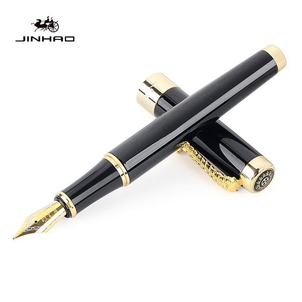 luxury eastern dragon design fountain pen black jinhao1200 brand business office gift ink pens school writing stationery
luxury eastern dragon design fountain pen black jinhao1200 brand business office gift ink pens school writing stationery