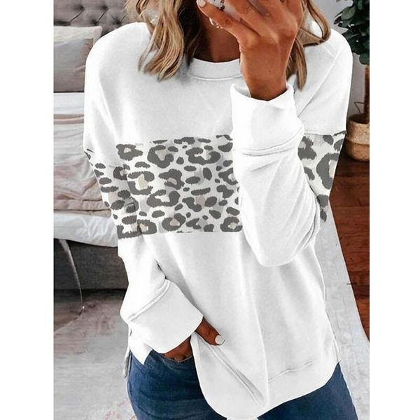 mandylandy contrast color women sweatshirts spring casual hoodies leopard print o-neck long sleeve sweatshirt outwear women's &, Black
mandylandy contrast color women sweatshirts spring casual hoodies leopard print o-neck long sleeve sweatshirt outwear women's &, Black