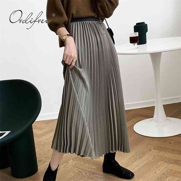 summer autumn women long pleated skirt high waist a line vintage maxi streetwear 210513, Black
summer autumn women long pleated skirt high waist a line vintage maxi streetwear 210513, Black