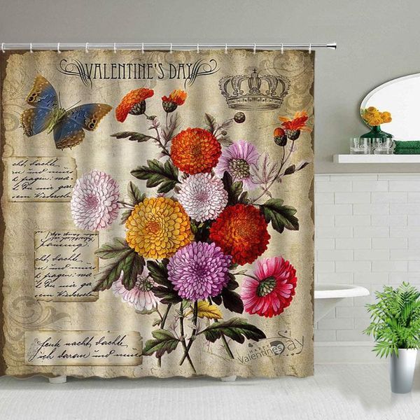 shower curtains vintage american country flower floral plant scenery waterproof bathroom curtain set bathtub art decor with hook
shower curtains vintage american country flower floral plant scenery waterproof bathroom curtain set bathtub art decor with hook