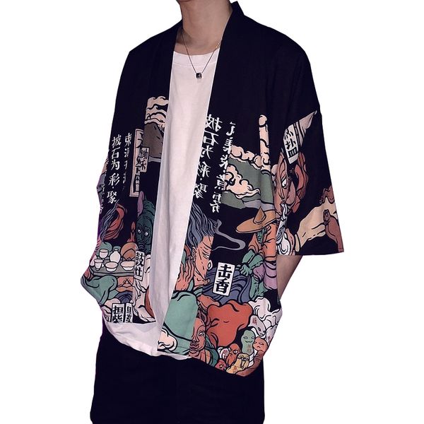 japanese kimono man cardigan yukata male haori samurai costume clothing mens kimono cardigan japanese clothing streetwear 11311, Red
japanese kimono man cardigan yukata male haori samurai costume clothing mens kimono cardigan japanese clothing streetwear 11311, Red