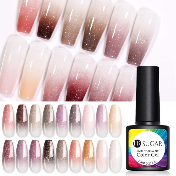 sugar 7.5ml purple nude glitter uv gel nail polish series holographics soak off led varnish semi permanent1, Red;pink
sugar 7.5ml purple nude glitter uv gel nail polish series holographics soak off led varnish semi permanent1, Red;pink