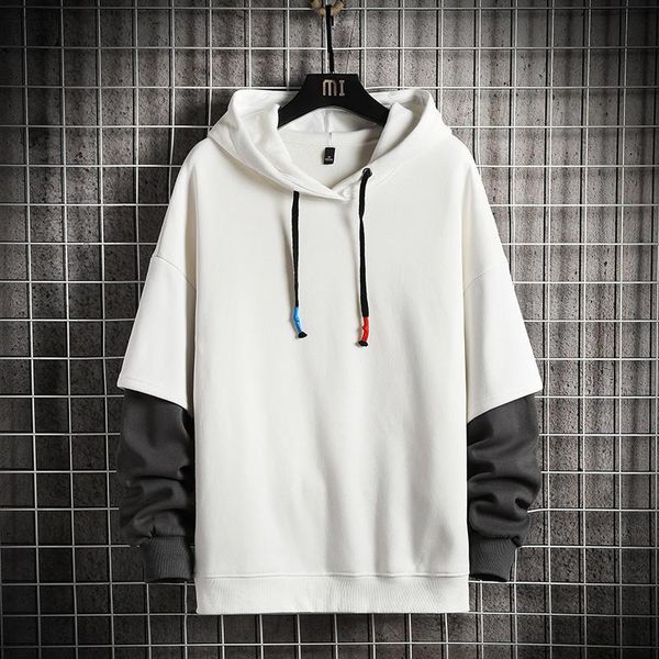 men's hoodies & sweatshirts patchwork pullover hoodie men streetwear 2021 oversized hooded sweatshirt hip hop harajuku, Black
men's hoodies & sweatshirts patchwork pullover hoodie men streetwear 2021 oversized hooded sweatshirt hip hop harajuku, Black