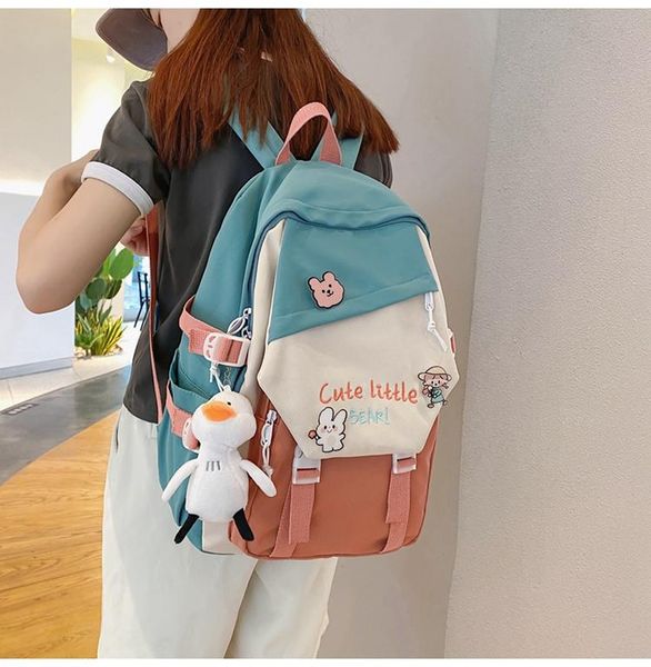 backpack 2401 ulzzang high school student canvas female summer all-match campus
backpack 2401 ulzzang high school student canvas female summer all-match campus