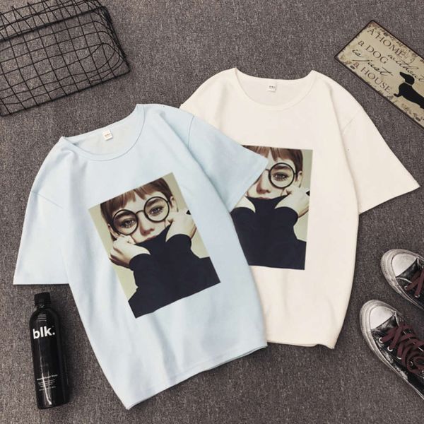 women's t-shirt white summer harajuku bf short korean student loose size versatile half sleeve clothes cfpy
women's t-shirt white summer harajuku bf short korean student loose size versatile half sleeve clothes cfpy