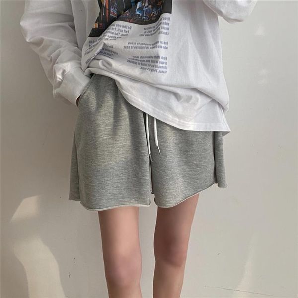 fashion femme loose oversize retro womens short cotton sports high waist solid plus size women streetwear wide shorts, White;black
fashion femme loose oversize retro womens short cotton sports high waist solid plus size women streetwear wide shorts, White;black
