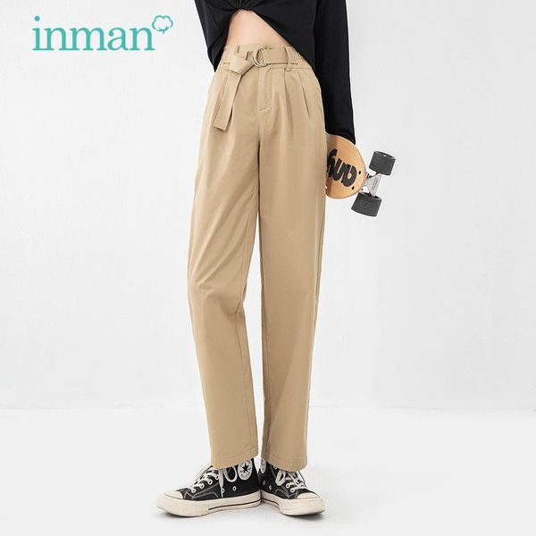 women's pants & capris inman cropped women casual daily style elastic adjustable high waist belt large pockets straight solid color tro, Black;white
women's pants & capris inman cropped women casual daily style elastic adjustable high waist belt large pockets straight solid color tro, Black;white