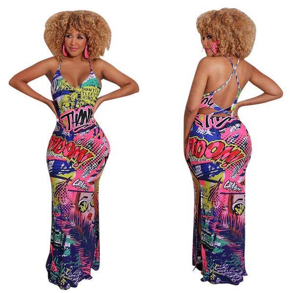 casual dresses women v neck print long maxi dress backless fashion beachwear summer outfits, Black;gray
casual dresses women v neck print long maxi dress backless fashion beachwear summer outfits, Black;gray