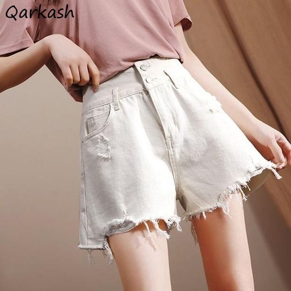 women's shorts women college all-match summer oversized fashion distressed solid streetwear aesthetic design wide-leg 2021 stylish, White;black
women's shorts women college all-match summer oversized fashion distressed solid streetwear aesthetic design wide-leg 2021 stylish, White;black