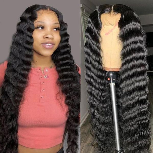 lace wigs tahikie loose deep wave 4x4 closure wig 13x4 frontal transparent for women human hair remy brazilian, Black;brown
lace wigs tahikie loose deep wave 4x4 closure wig 13x4 frontal transparent for women human hair remy brazilian, Black;brown