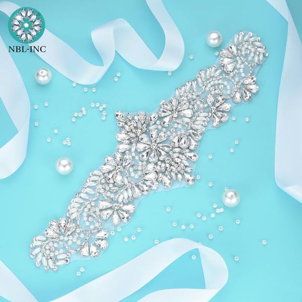 wedding sashes (1pc) crystal rhinestone bridal applique belt accessories for dress wdd0131, White
wedding sashes (1pc) crystal rhinestone bridal applique belt accessories for dress wdd0131, White