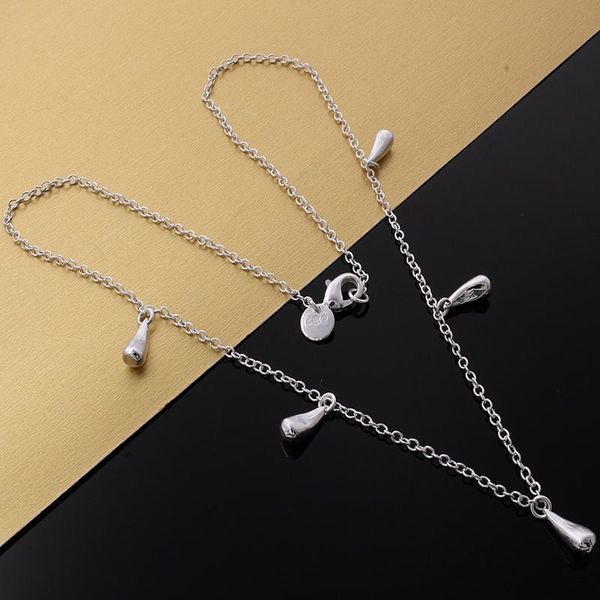 chains trending charms 925 sterling silver fine five water drop pendant necklaces for women fashion party wedding jewelry gifts
chains trending charms 925 sterling silver fine five water drop pendant necklaces for women fashion party wedding jewelry gifts