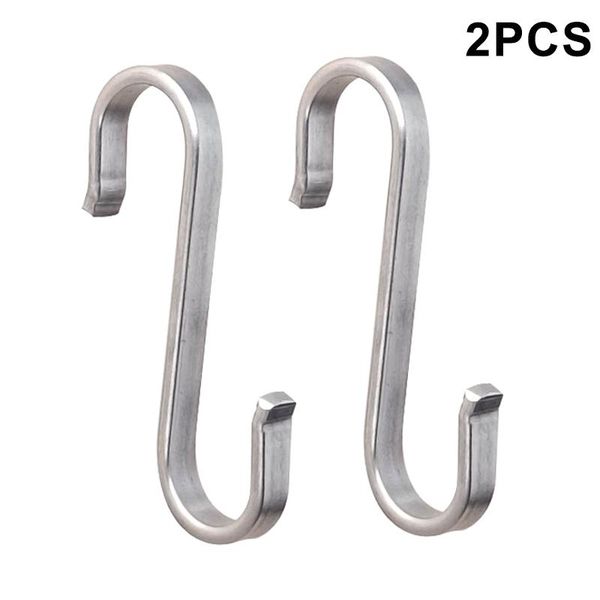 high 2 pcs stainless steel s hooks hanging clothes umbrella kitchen sundries hanger uej & rails
high 2 pcs stainless steel s hooks hanging clothes umbrella kitchen sundries hanger uej & rails