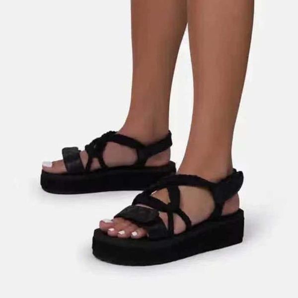 sandals summer european and american leisure thick-soled rope round toe plus size women's 2021, Black
sandals summer european and american leisure thick-soled rope round toe plus size women's 2021, Black