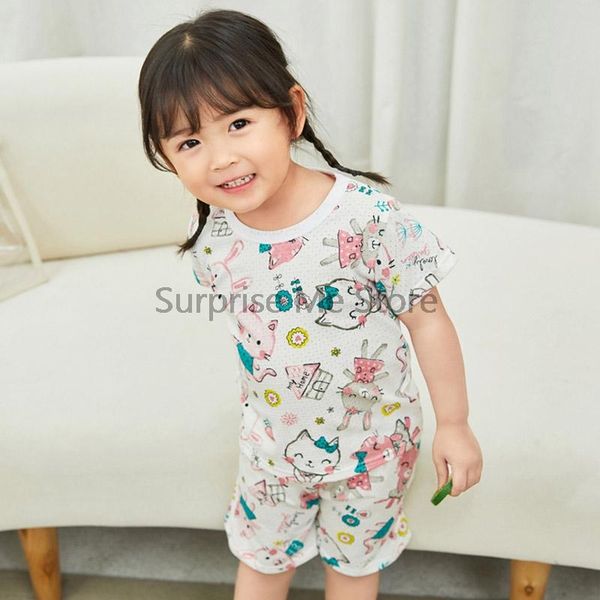 pajamas child sets boys girls summer cartoon cats cotton sleepwear kids short sleeve pants 2pcs loungewear clothes nightwear, Blue;red
pajamas child sets boys girls summer cartoon cats cotton sleepwear kids short sleeve pants 2pcs loungewear clothes nightwear, Blue;red