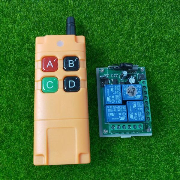 industrial long distance dc12v 4ch rf switch wireless remote control electric car/motorcycle/headlamp horn transmitter controlers
industrial long distance dc12v 4ch rf switch wireless remote control electric car/motorcycle/headlamp horn transmitter controlers