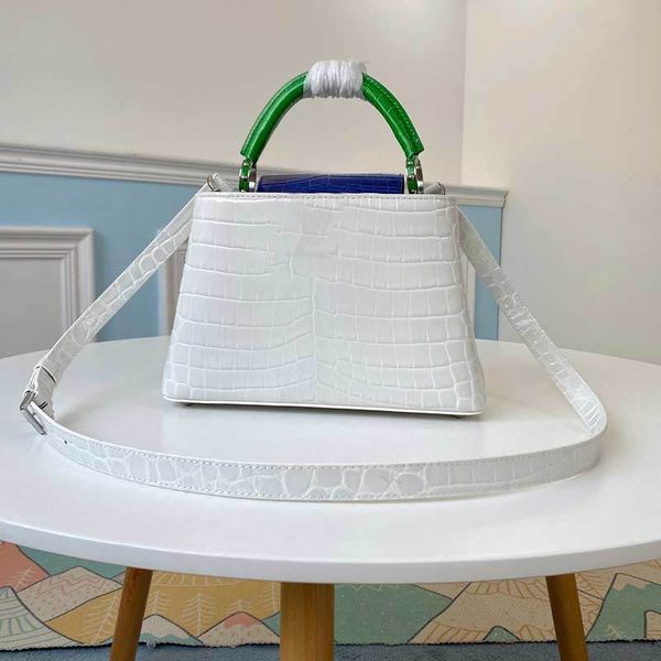 high women hand alligator quality samll lady shoulder genuine leather bags fashion white crossbody handbag
high women hand alligator quality samll lady shoulder genuine leather bags fashion white crossbody handbag