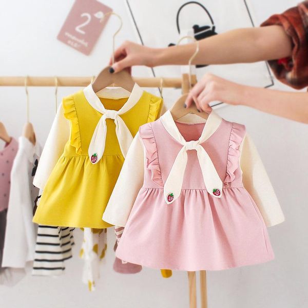 girl's dresses 0-3 years old children's dress baby skirt foreign girl spring princess girls and autumn clothes birthday, Red;yellow
girl's dresses 0-3 years old children's dress baby skirt foreign girl spring princess girls and autumn clothes birthday, Red;yellow