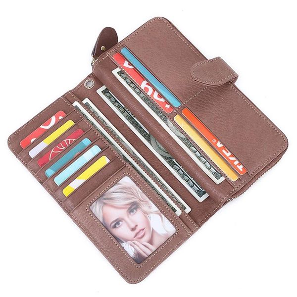wallets 2021 luxury fashion wallet rfid anti-theft men and women long mobile phone change clutch multi card money clip leisure purse, Red;black
wallets 2021 luxury fashion wallet rfid anti-theft men and women long mobile phone change clutch multi card money clip leisure purse, Red;black