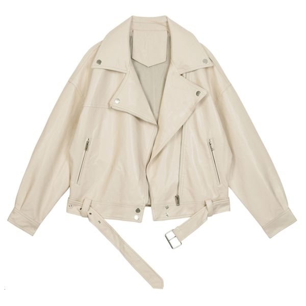 women's jackets motorcycle leather women spring autumn fashion lapel short coat loose black beige faux biker g126 m050, Black;brown
women's jackets motorcycle leather women spring autumn fashion lapel short coat loose black beige faux biker g126 m050, Black;brown
